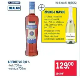 Makro Aperitivo 0.0% nabídka