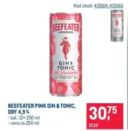 Makro Beefeater pink gin & tonic, dry 4,9% nabídka
