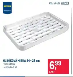 Makro Hliníková miska nabídka
