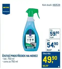 Makro Čisticí prostředek na nerez nabídka