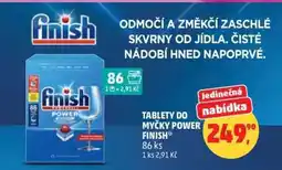 Penny Market Tablety do myčky Power Finish nabídka