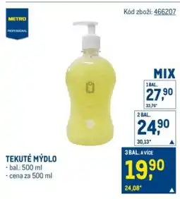 Makro Tekuté mýdlo nabídka
