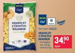 Makro Hranolky z českých brambor nabídka