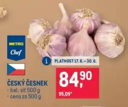 Makro Český česnek nabídka