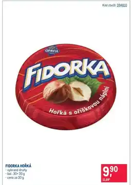 Makro Fidorka hořká nabídka