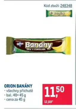 Makro Orion banány nabídka