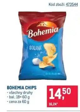 Makro Bohemia chips nabídka