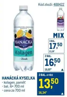 Makro Hanácká Kyselka nabídka