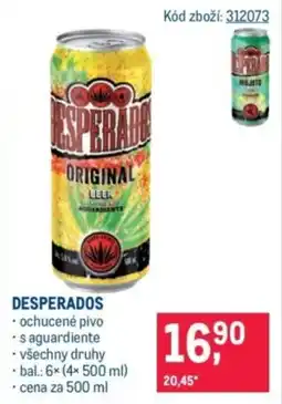 Makro Desperados nabídka