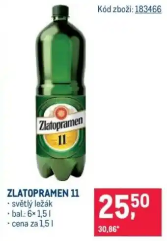 Makro Zlatopramen 11 nabídka