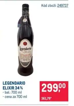 Makro Legendario Elixir 34% nabídka