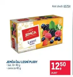 Makro Jemča čaj lesní plody nabídka