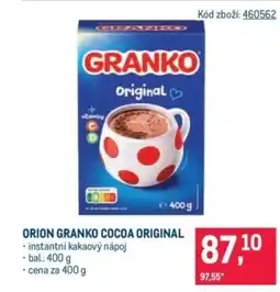 Makro Orion Granko cocoa original nabídka