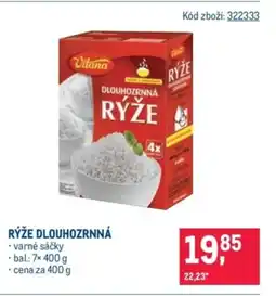 Makro Rýže dlouhozrnná nabídka