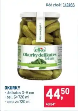 Makro Okurky nabídka