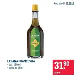 Makro ALPA Lesana francovka nabídka