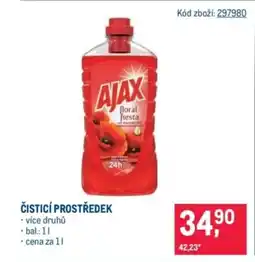 Makro AJAX Čisticí prostředek nabídka