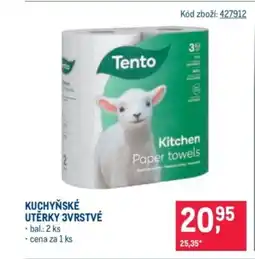 Makro Kuchyňské utěrky 3vrstvé nabídka