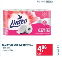 Makro Linteo Toaletní papír 3vrstvý nabídka