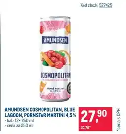 Makro Amundsen Cosmopolitan, blue lagoon, pornstar martini 4,5% nabídka