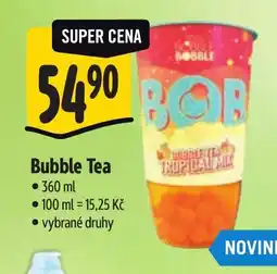 Albert Bubble Tea nabídka