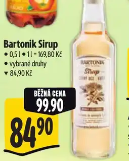 Albert Bartonik Sirup nabídka