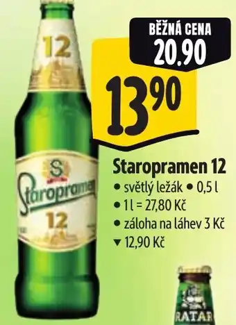 Albert Staropramen 12 nabídka