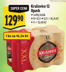 Albert Krušovice 12 8pack nabídka