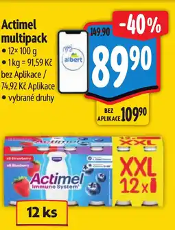 Albert Actimel multipack nabídka