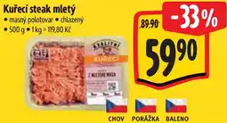Albert Kuřecí steak mletý nabídka