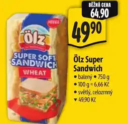 Albert Ölz Super Sandwich nabídka