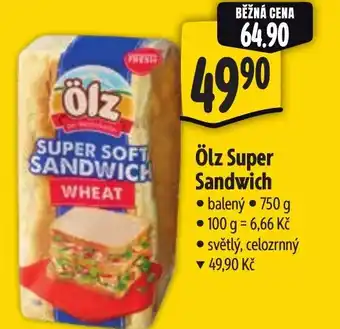 Albert Ölz Super Sandwich nabídka