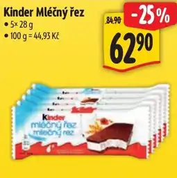 Albert Kinder Mléčný řez nabídka