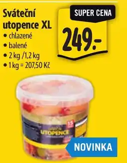 Albert Sváteční utopence XL nabídka