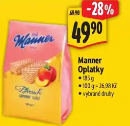 Albert Manner Oplatky nabídka