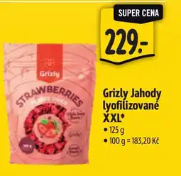 Albert Grizly Jahody lyofilizované XXL nabídka