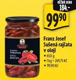 Albert Franz Josef Sušená rajčata v oleji nabídka