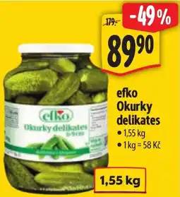Albert Elko Okurky delikates nabídka