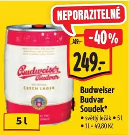 Albert Budweiser Budvar Soudek nabídka