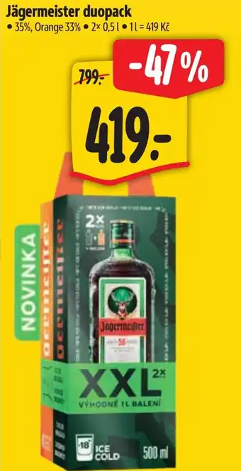 Albert Jägermeister duopack nabídka