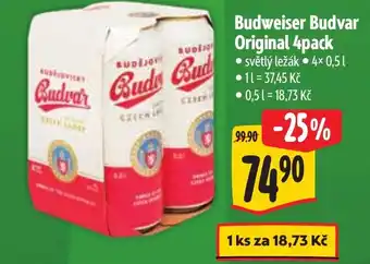 Albert Budweiser Budvar Original nabídka