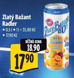 Albert Zlatý Bažant Radler nabídka