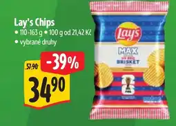 Albert Lay's Chips nabídka