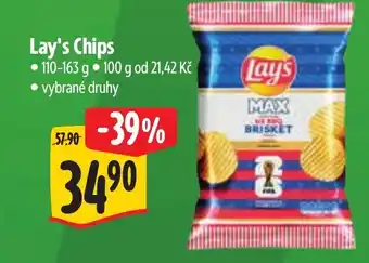 Albert Lay's Chips nabídka