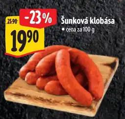 Albert Šunková klobása nabídka