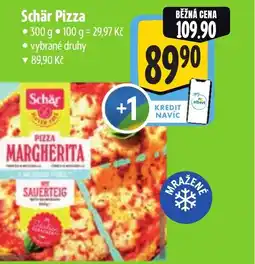 Albert Schär Pizza nabídka