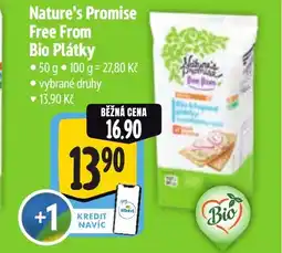 Albert Nature's Promise Free From Bio Plátky nabídka