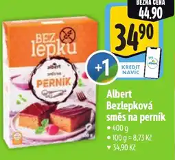 Albert Albert Bezlepková směs na perník nabídka