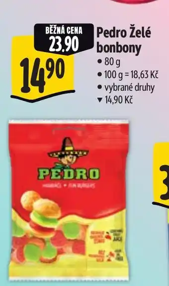 Albert Pedro Želé bonbony nabídka