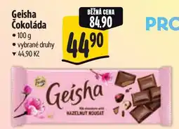 Albert Geisha Čokoláda nabídka